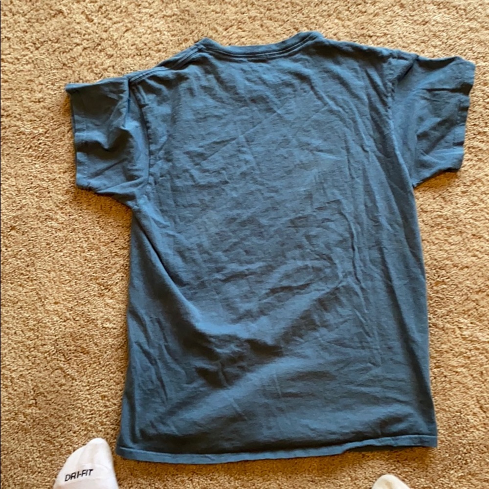 Blue crown blue t-shirt - Picture 2 of 3